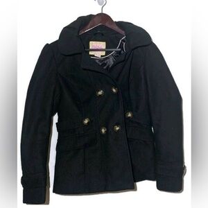 Pink Envelope black peacoat size Large